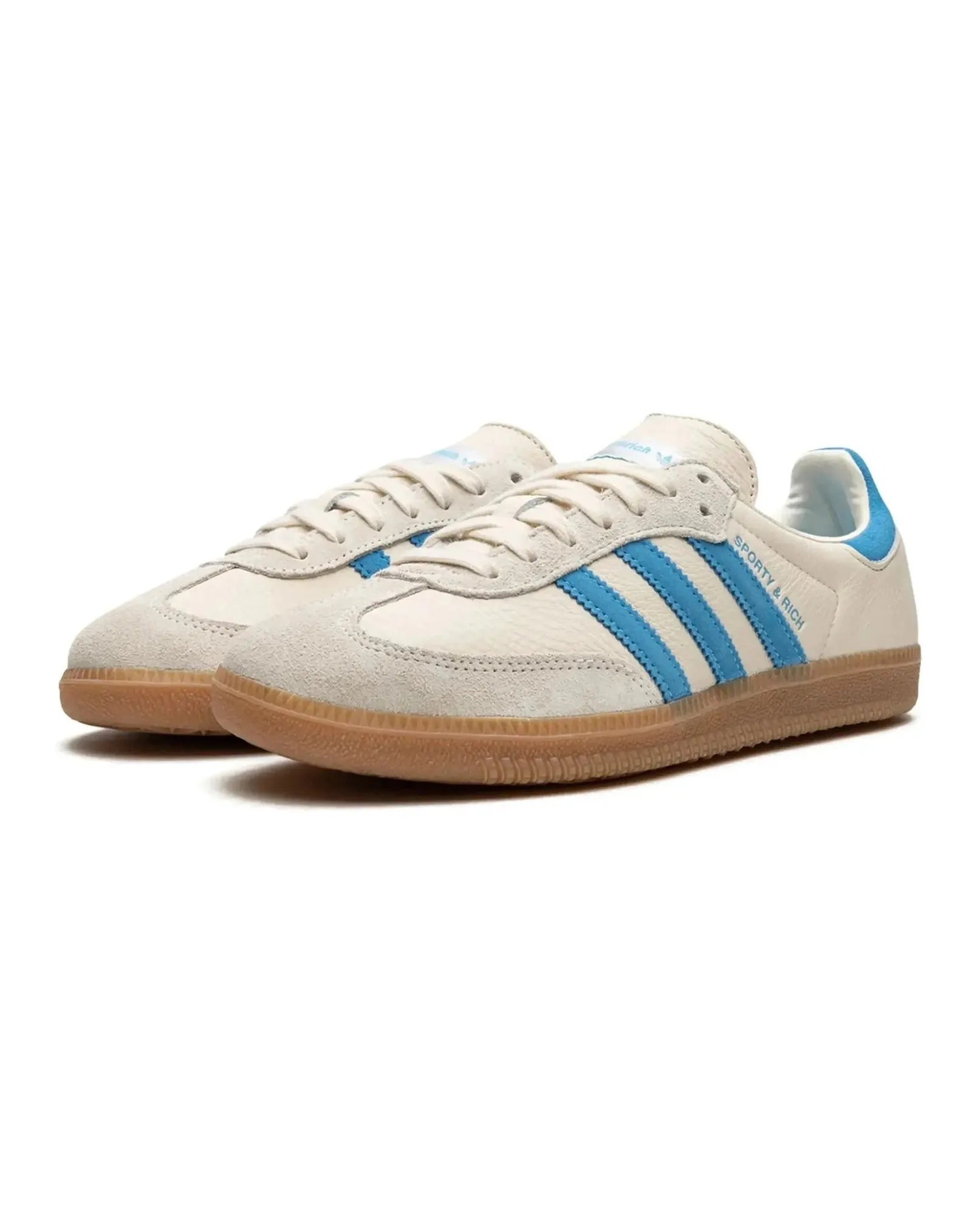 Adidas Samba OG Sporty & Rich Beige Blue Urban Comfort