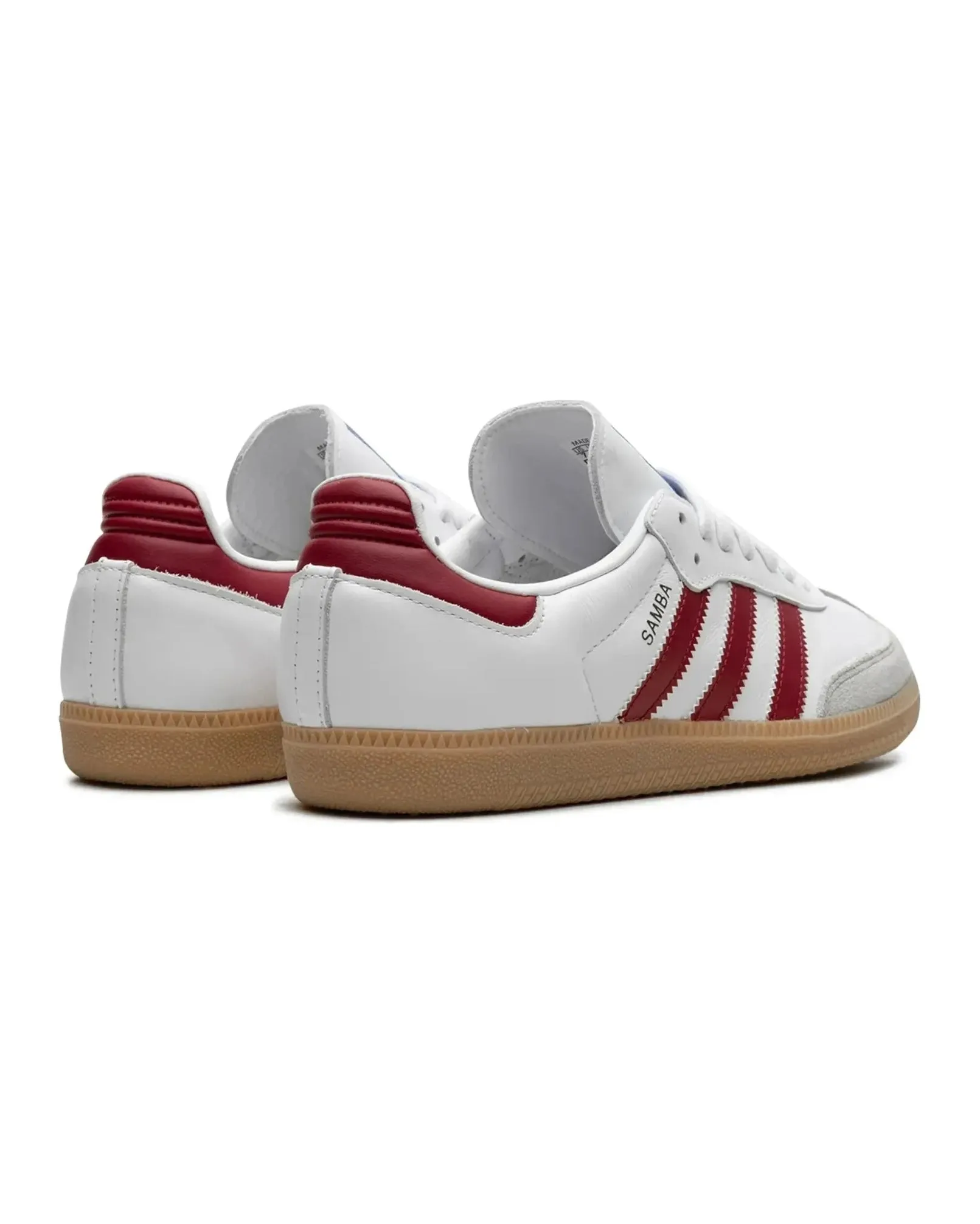 Adidas Samba OG White Burgundy Gum Fresh Breeze