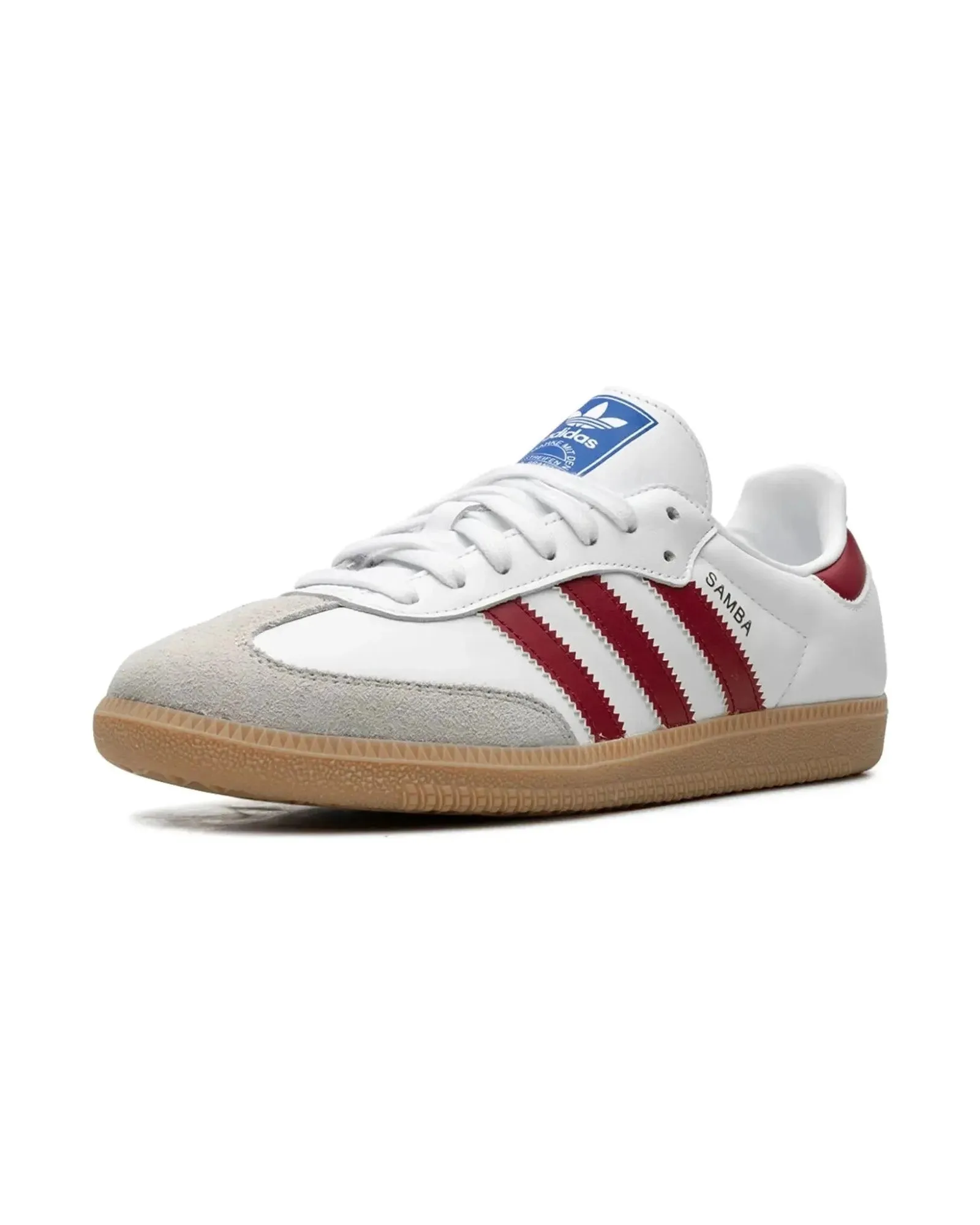 Adidas Samba OG White Burgundy Gum Fresh Breeze