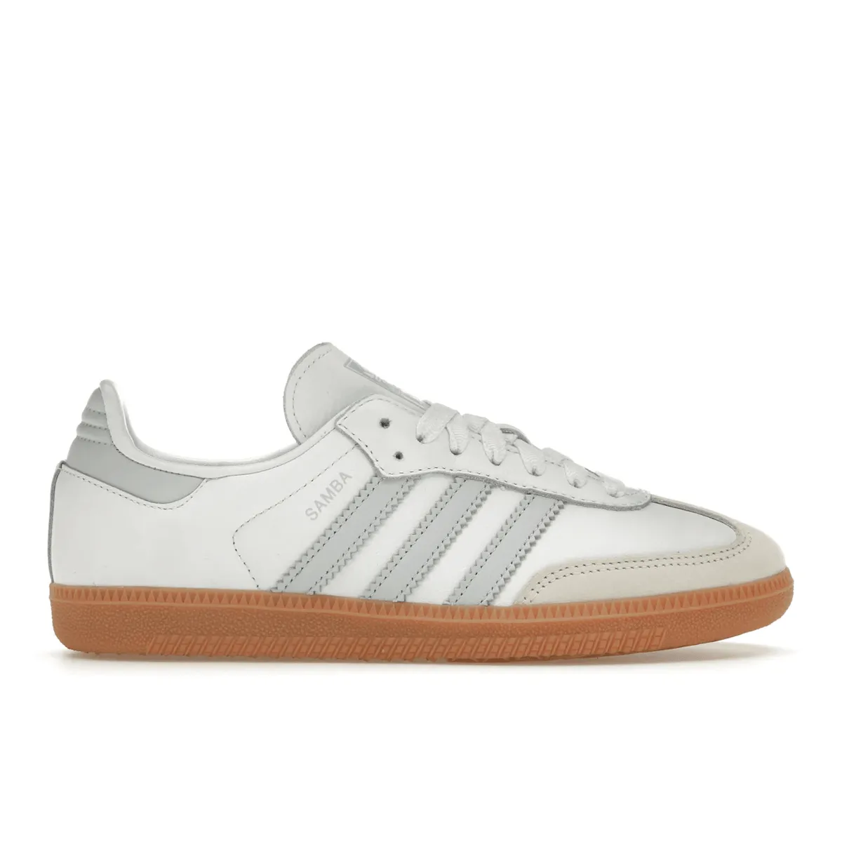 Adidas Samba OG White Halo Blue Gum Classic Fit