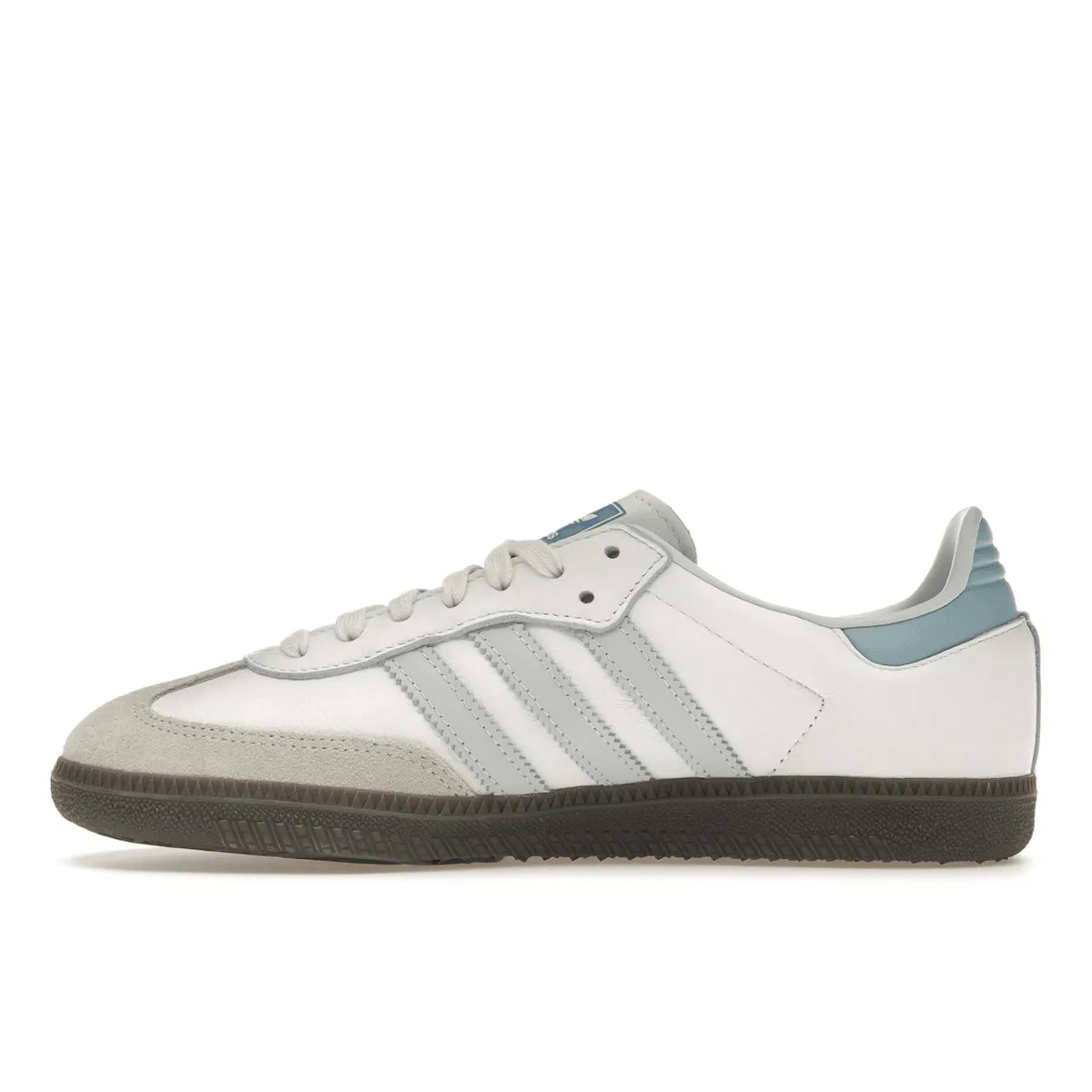 Adidas Samba OG White Halo Blue Light Step-On Glide