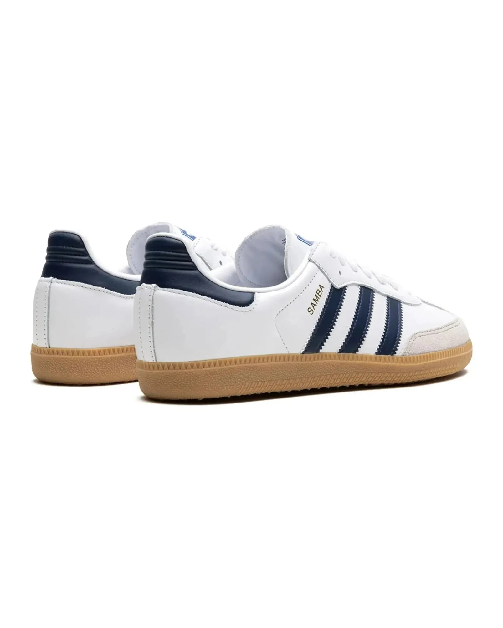Adidas Samba OG White Night Indigo Gum Lightweight Midsole