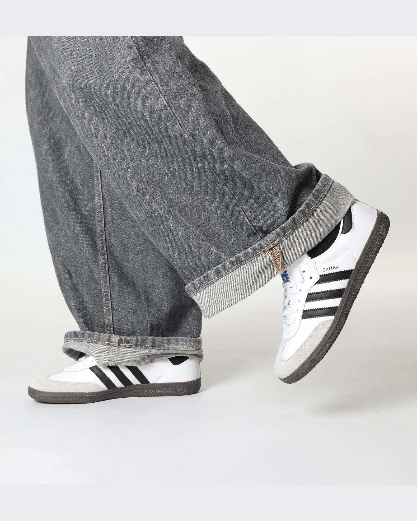 Adidas Samba Vegan White Gum Easy Motion-Step