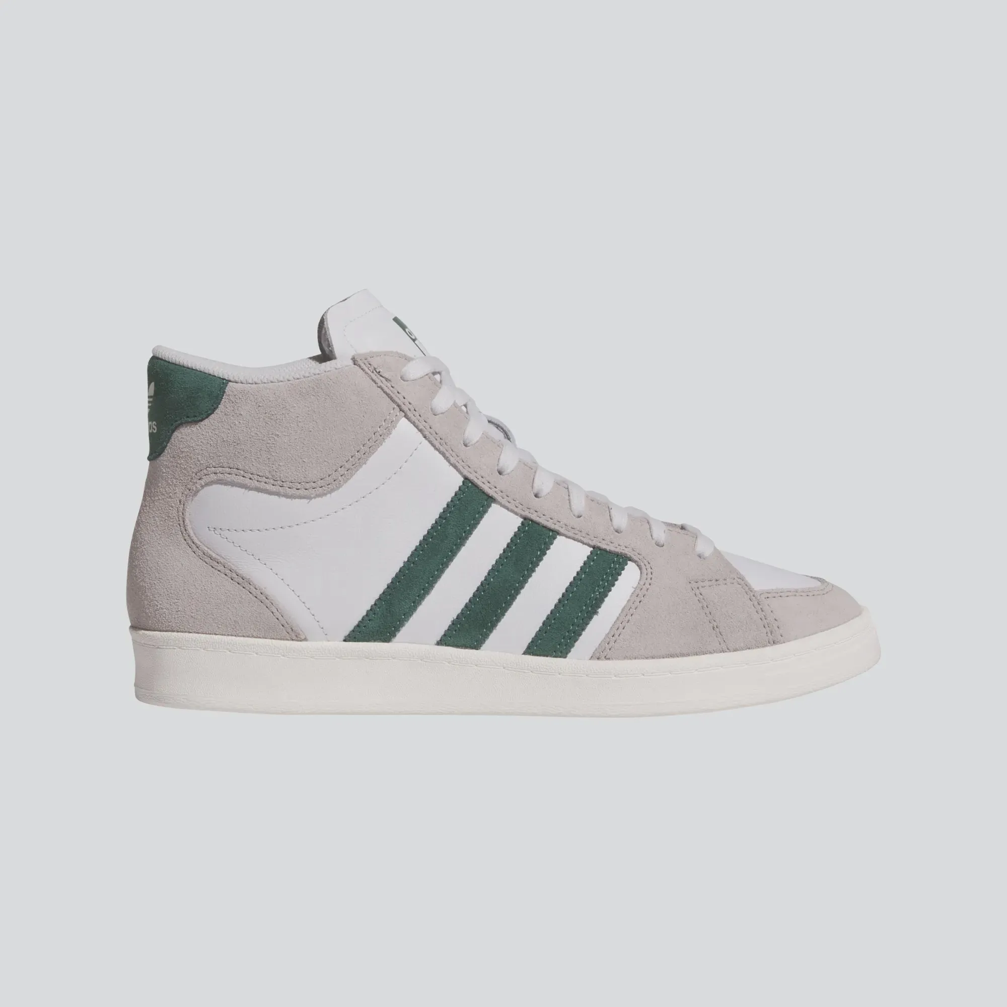 Adidas Superskate Shoe - Granite/Green/White Elite