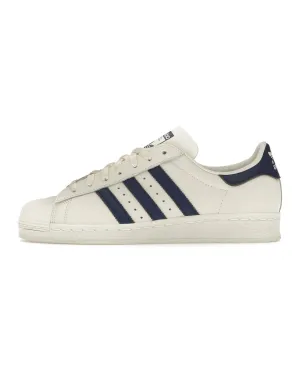 Reinforced toe Quick Flex Ride Adidas Superstar 82 White Dark Blue