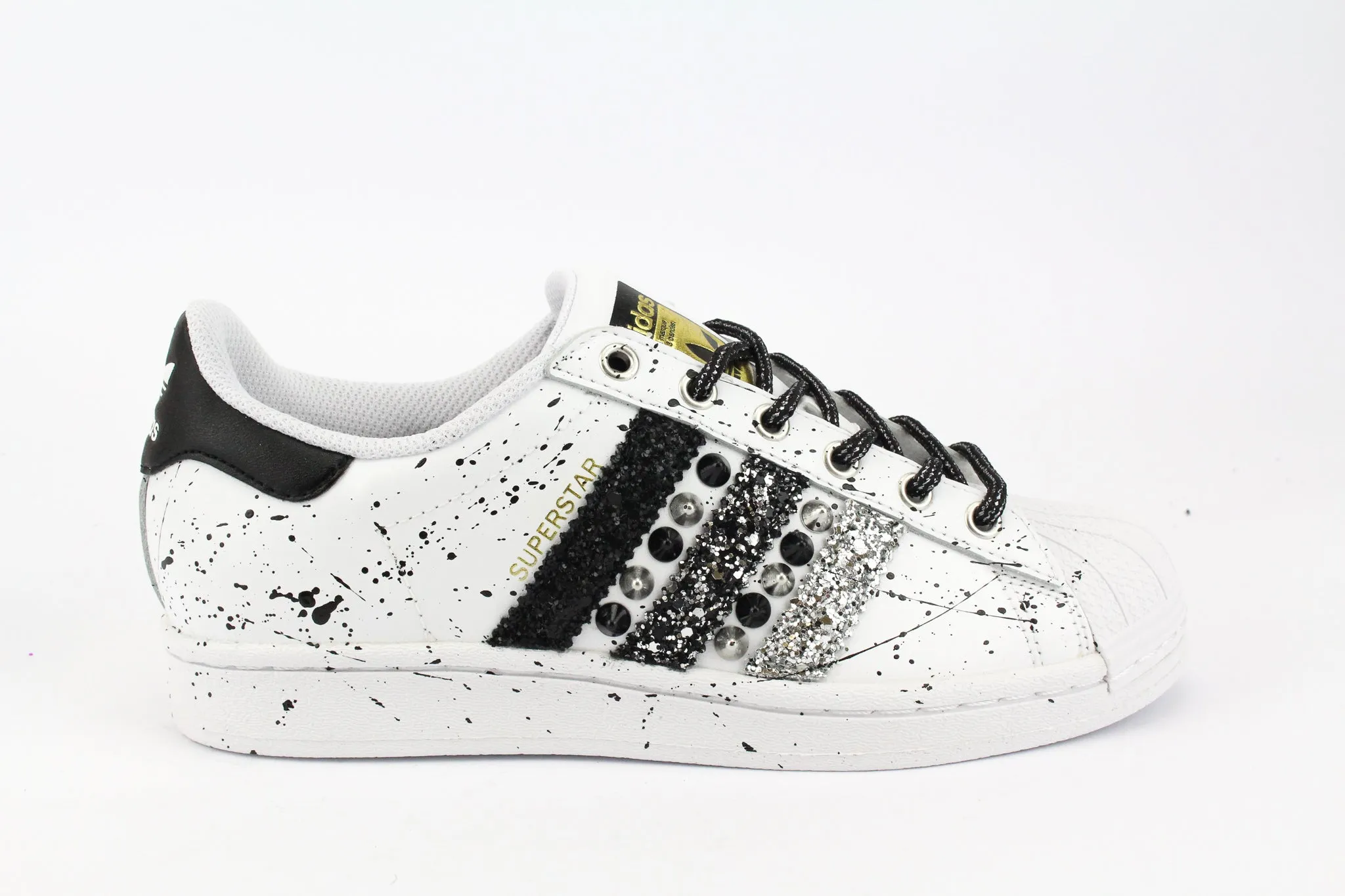 Adidas Superstar Glitter Borchie & Vernice Outdoor Ready