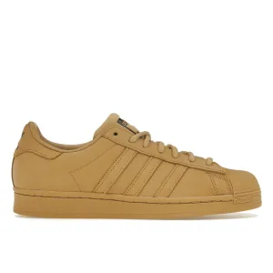 Durable Traction Adidas Superstar Golden Beige