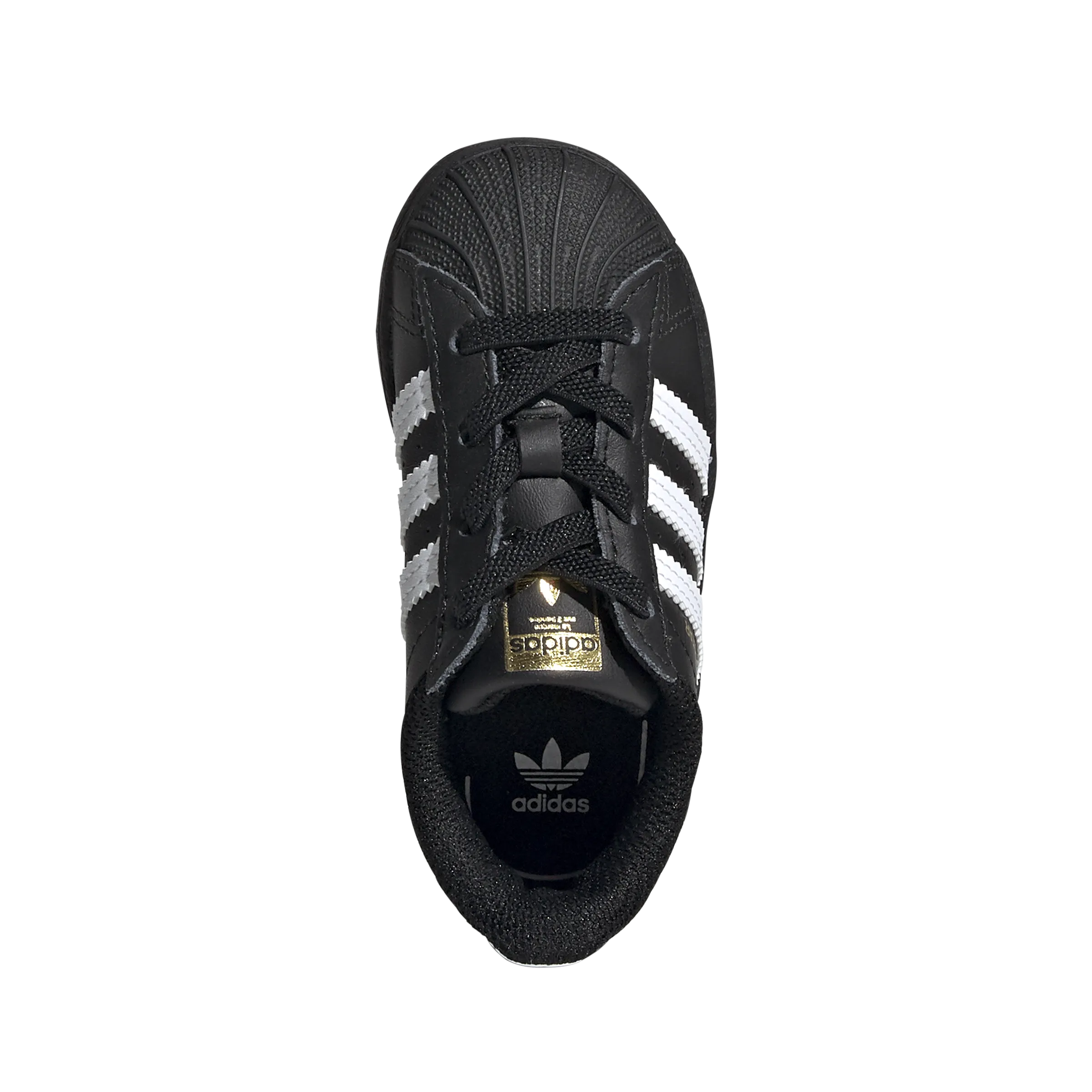 ADIDAS Superstar I Toddlers Sneakers Core Black-Cloud White Patchwork