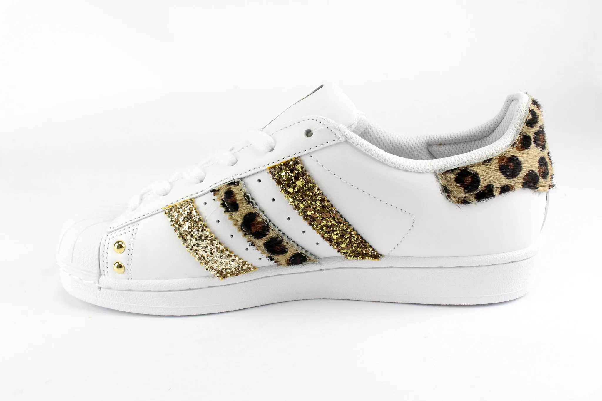 Adidas Superstar Maculate Glitter & Borchie Soft Glide