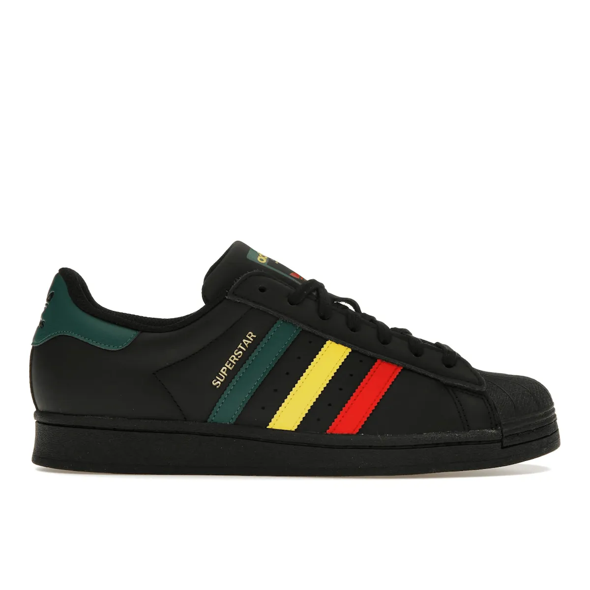Adidas Superstar Rasta Black Impact Elite