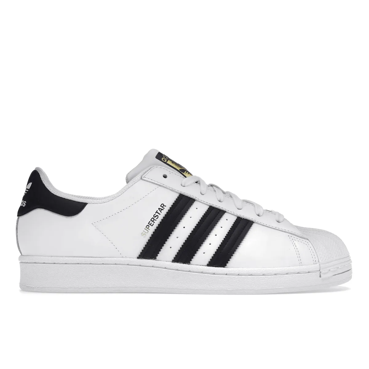 Adidas Superstar White Black Easy Lace