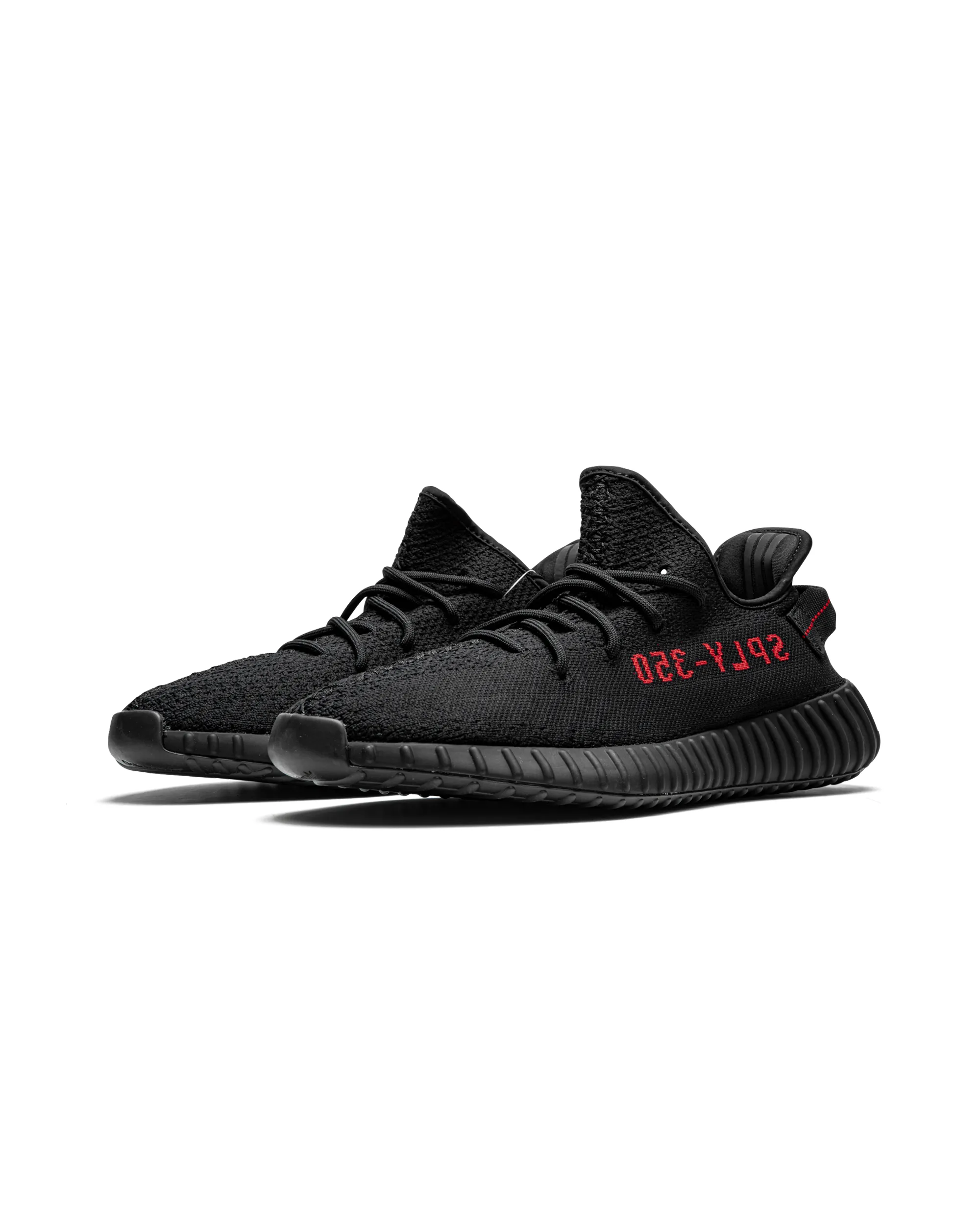 adidas Yeezy Boost 350 V2 Black Red flexible - sole - feature shoes