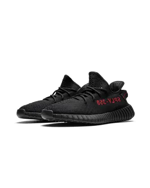 adidas Yeezy Boost 350 V2 Black Red flexible - sole - feature shoes