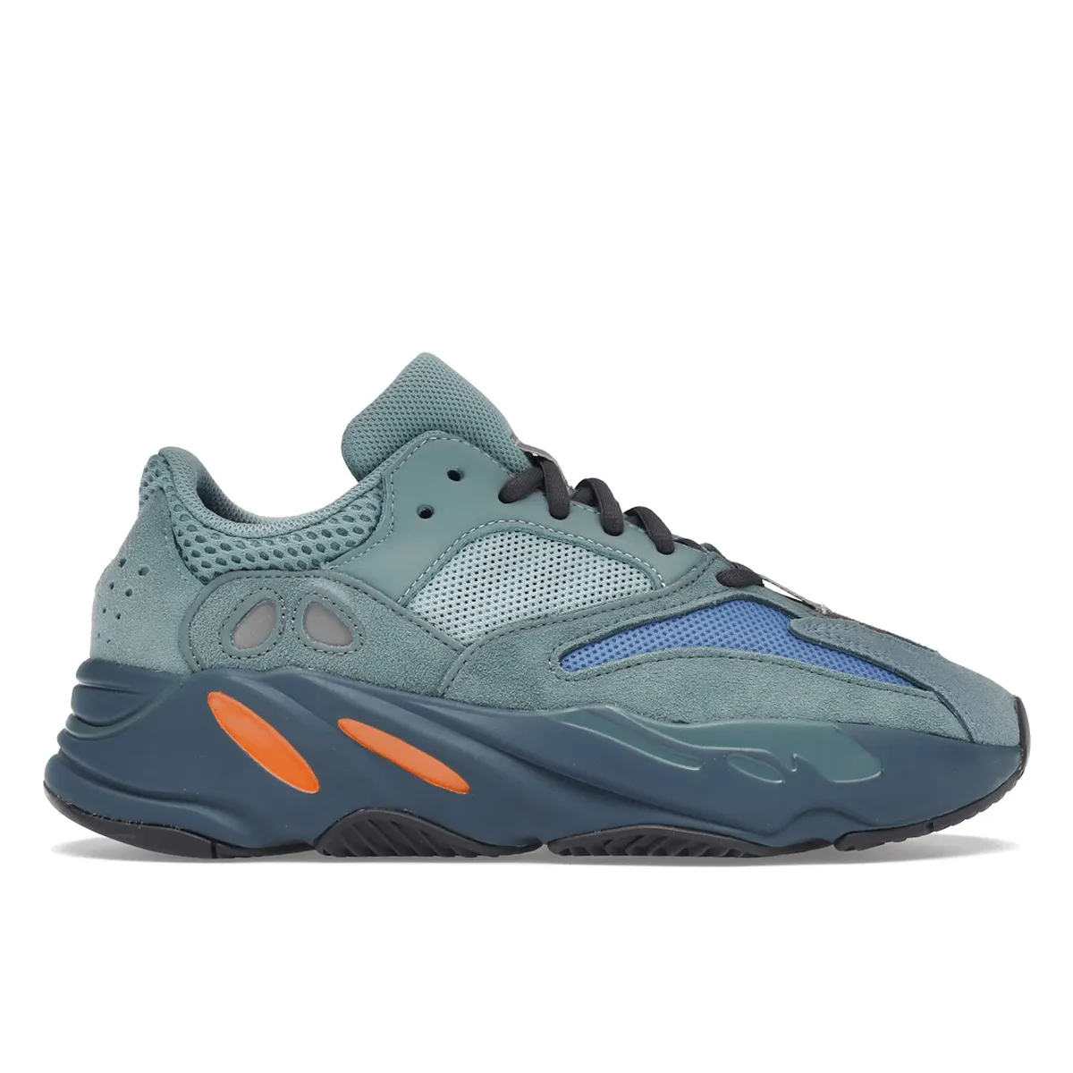 Adidas Yeezy Boost 700 Faded Azure training shoe equipment molded insole shoes