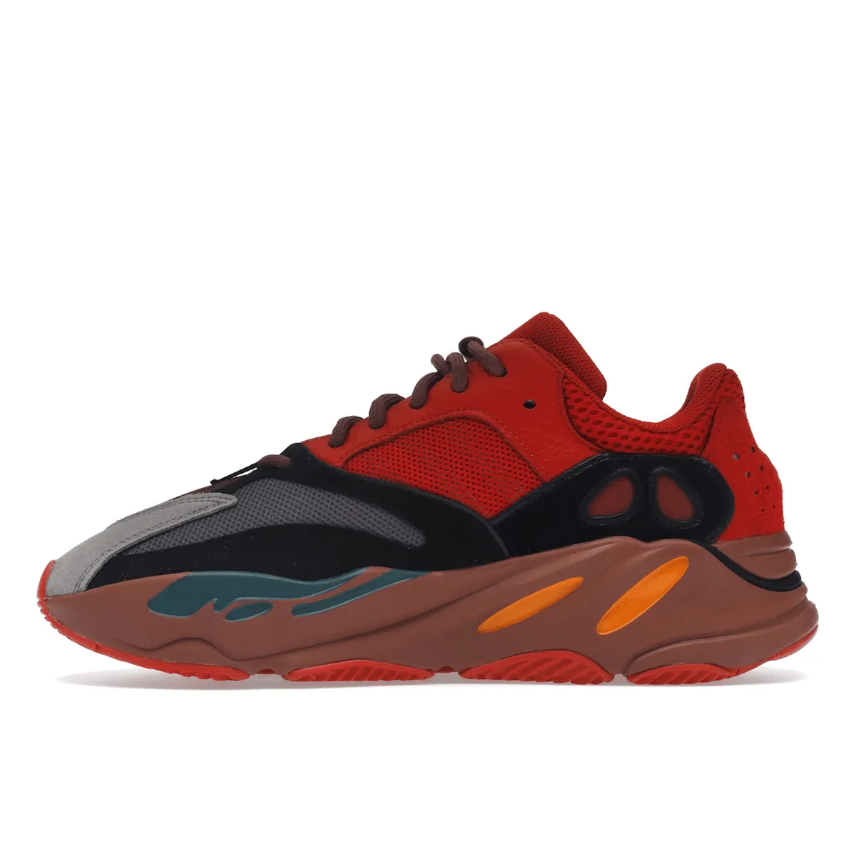 Adidas Yeezy Boost 700 Hi-Res Red Casual Wear Feature