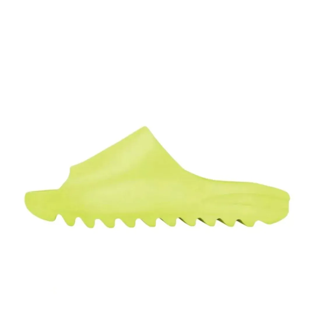 Adidas Yeezy Slide Green Glow Running Performance Robust