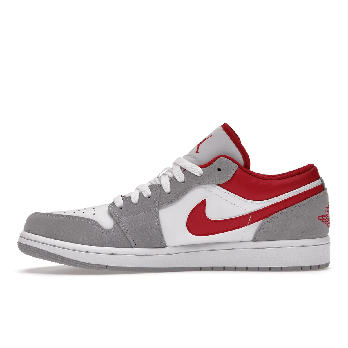 Advanced Cushion Core Air Jordan 1 Low SE Smoke Grey Gym Red