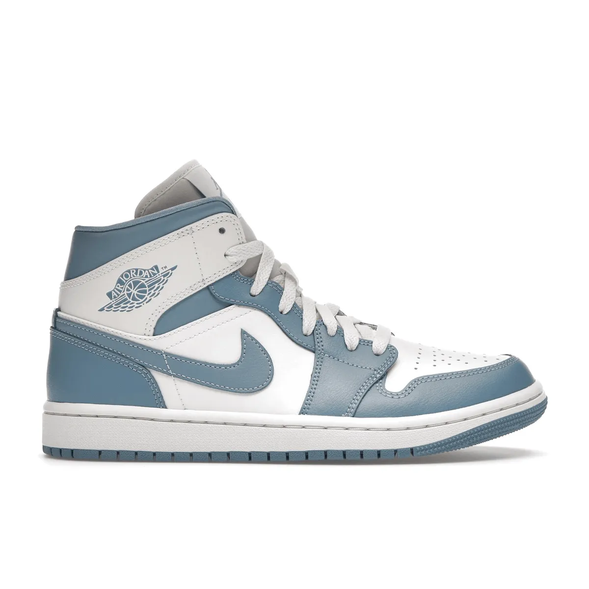 Court Time Ready Performance Agility Air Jordan 1 Mid UNC Blue