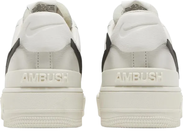 AF1 Ambush White Heel lock