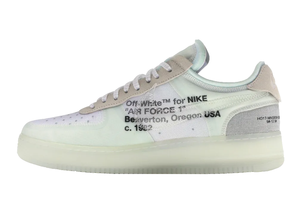 AF1 OW "THE TEN" White Light Pace