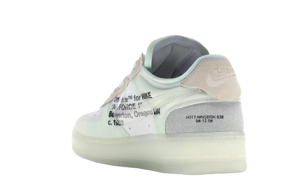 AF1 OW "THE TEN" White Light Pace