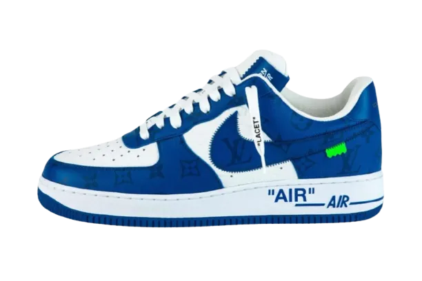 Perfect Ride AF1 x OW by Virgil - Blue Customs