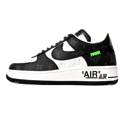 Street Friendly Ride Pro Skate Action AF1 x OW by Virgil - Panda Customs