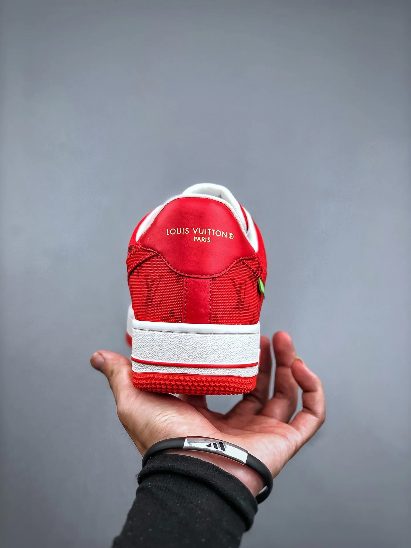 AF1 x OW by Virgil - Red Customs Strong Build