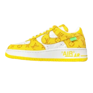 AF1 x OW by Virgil - Yellow Customs Trend Forward Quick Fasten