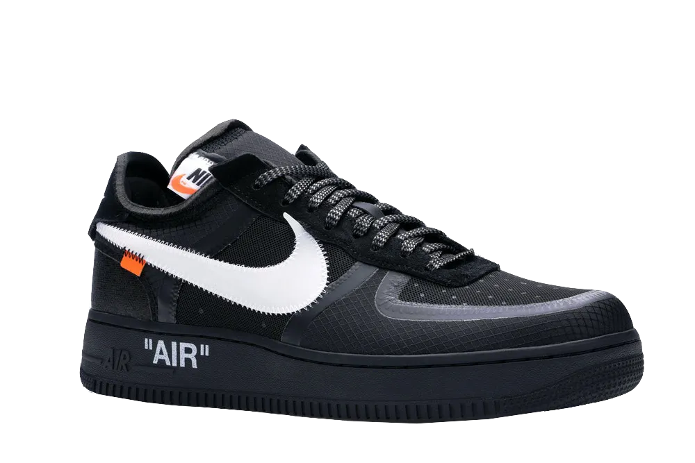 AF1 X OW "THE TEN" Black Fast Pace Max