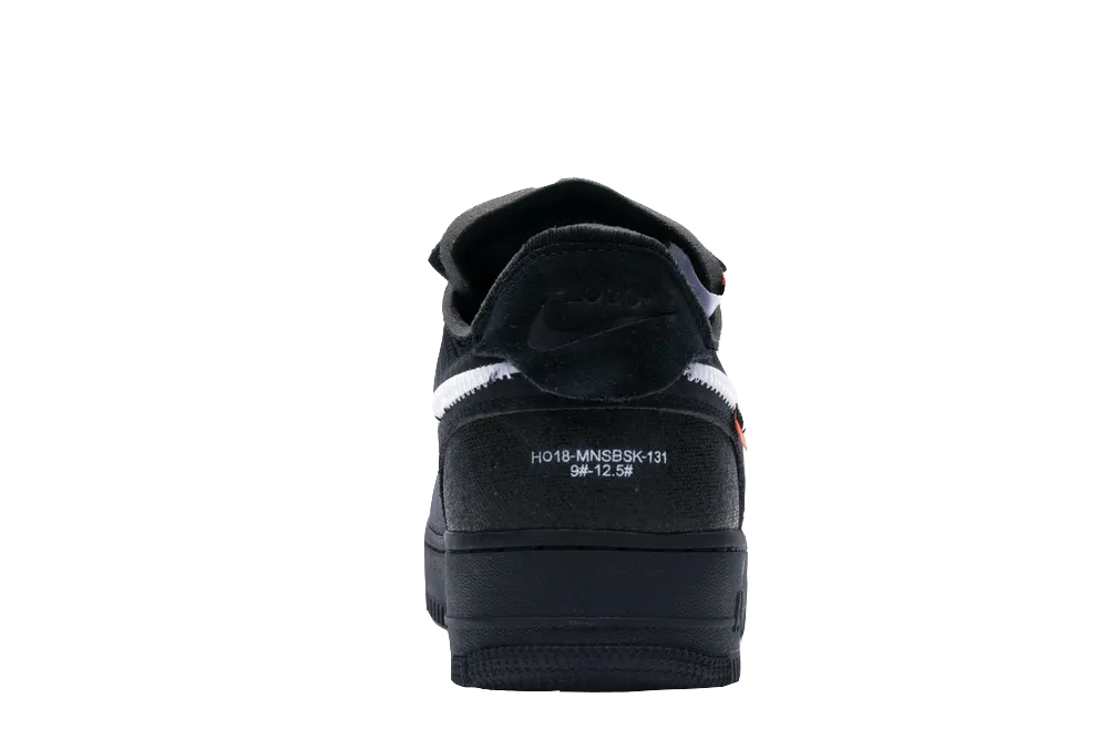 AF1 X OW "THE TEN" Black Fast Pace Max