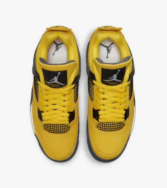 Ageless design Air Jordan 4 Lightning Yellow