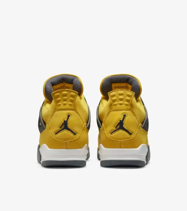 Ageless design Air Jordan 4 Lightning Yellow