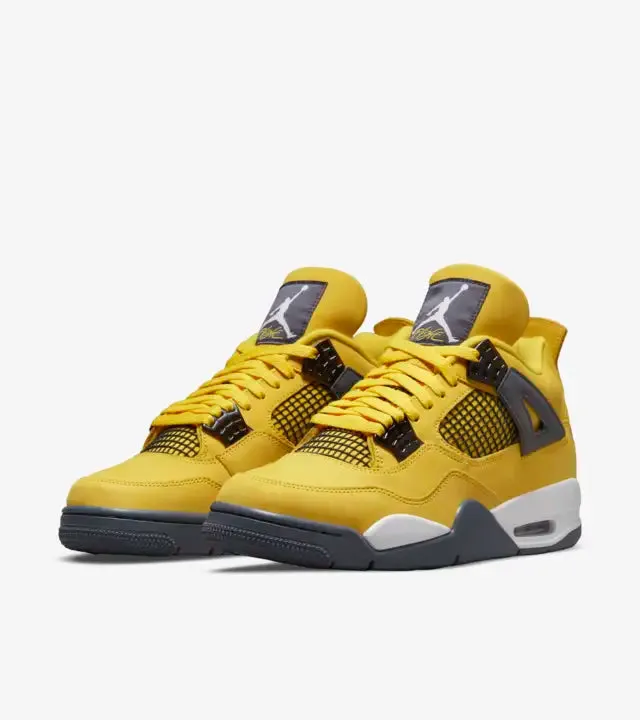 Ageless design Air Jordan 4 Lightning Yellow