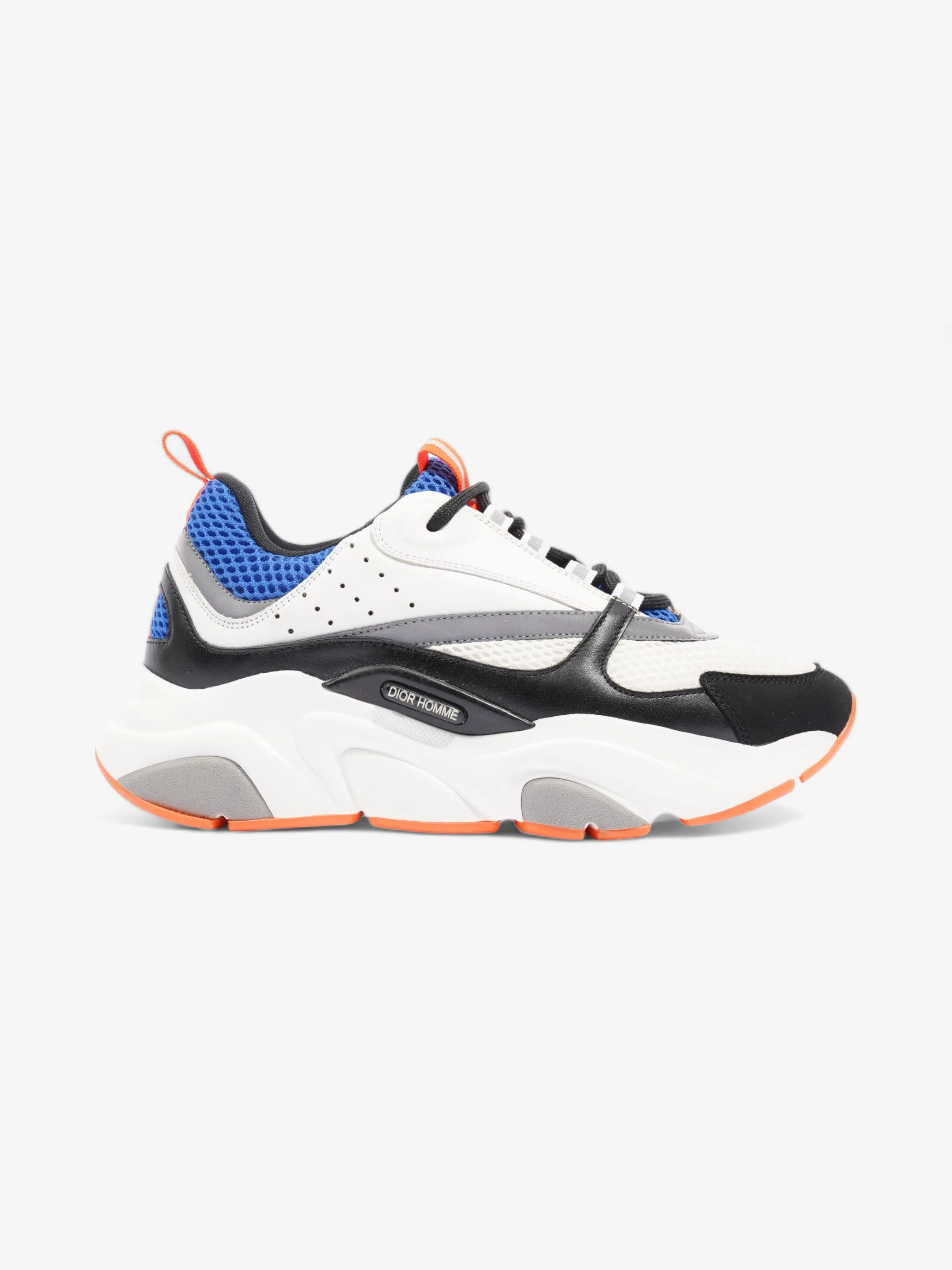 Ageless design Christian Dior B22 Sneakers White / Black / Blue Mesh EU 39 UK 6