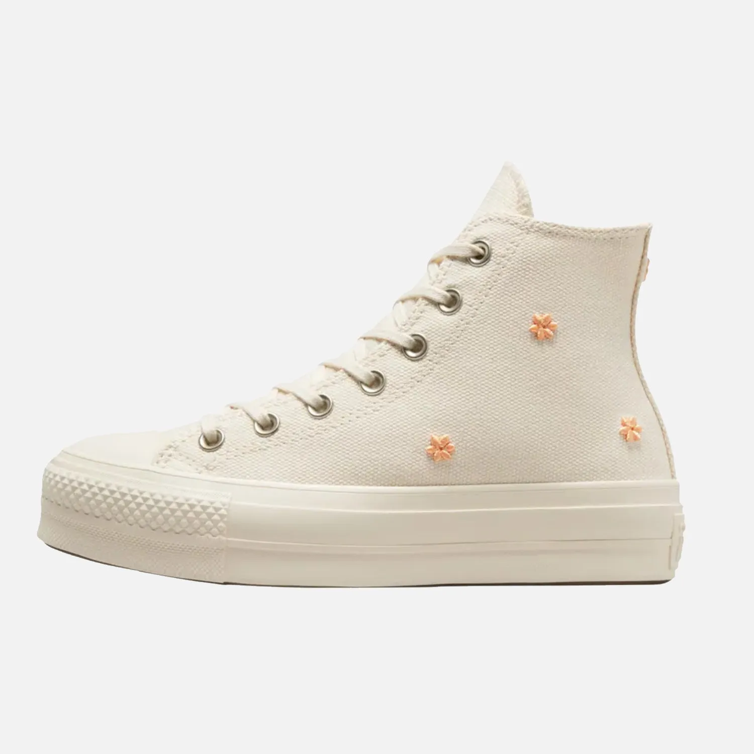Fit Women's Converse Chuck Taylor Lift Hi Ivory Pearl
