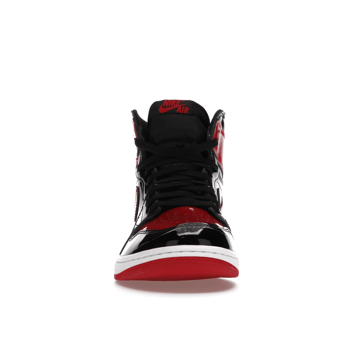 Air Core Cushion Air Jordan 1 Retro High OG Patent Bred