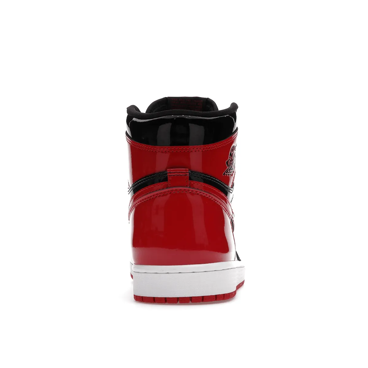 Air Core Cushion Air Jordan 1 Retro High OG Patent Bred