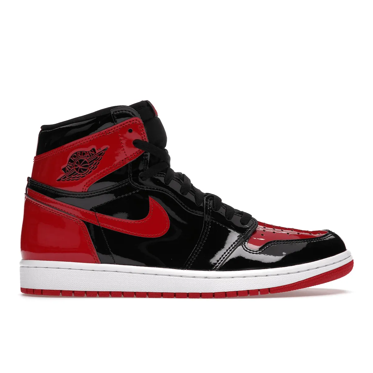 Foot Arch Support Air Jordan 1 Retro High OG Patent Bred