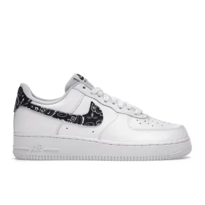 Air Force 1 Black Paisley Bronze Tone Metal Base