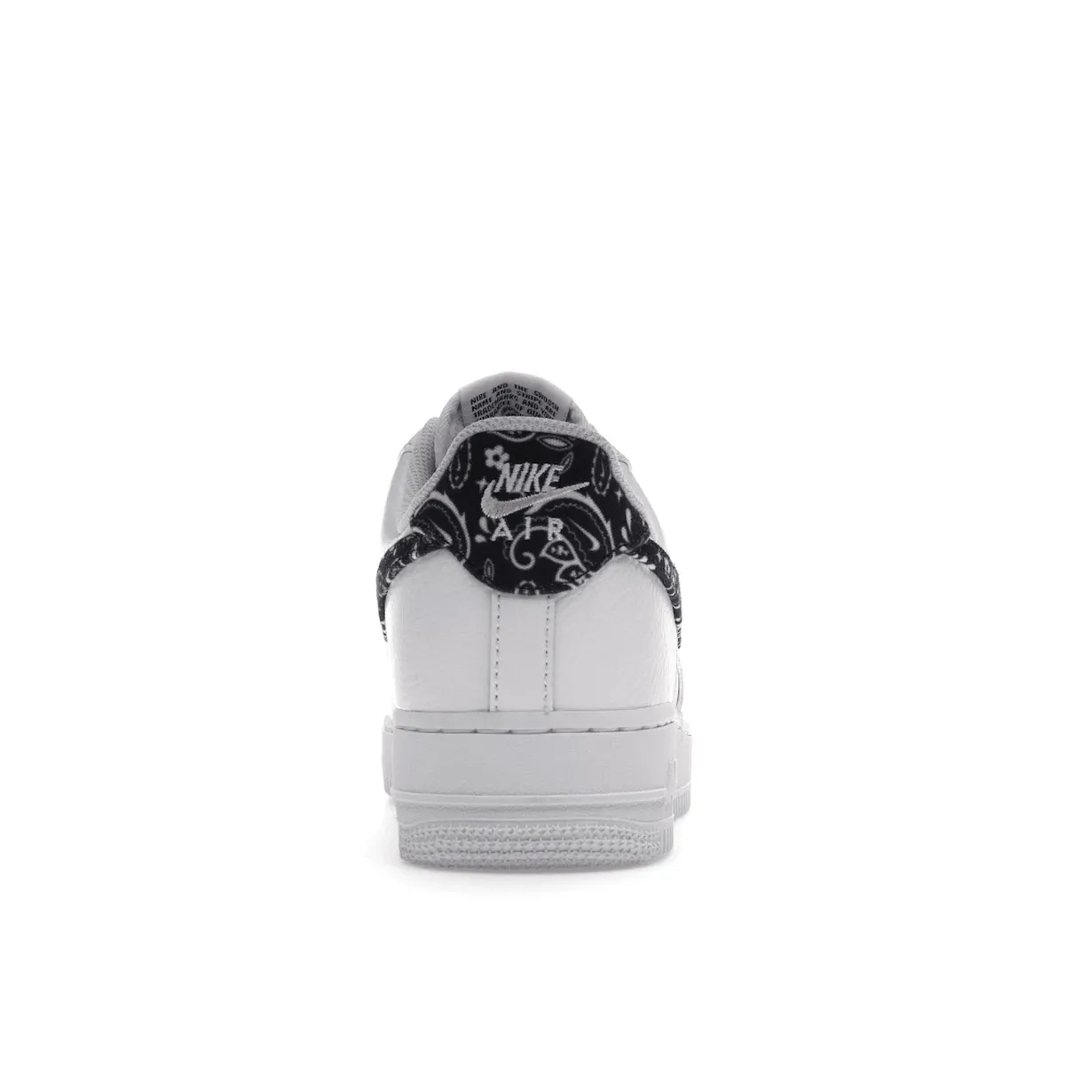 Air Force 1 Black Paisley All Season