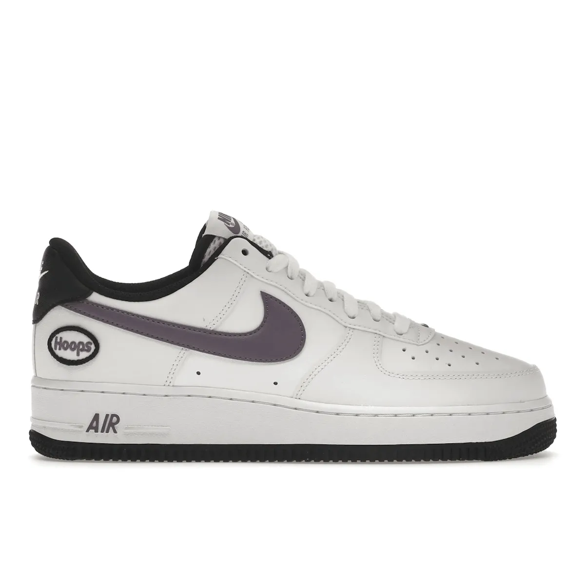 Fast Style Air Force 1 Hoops White Canyon Purple
