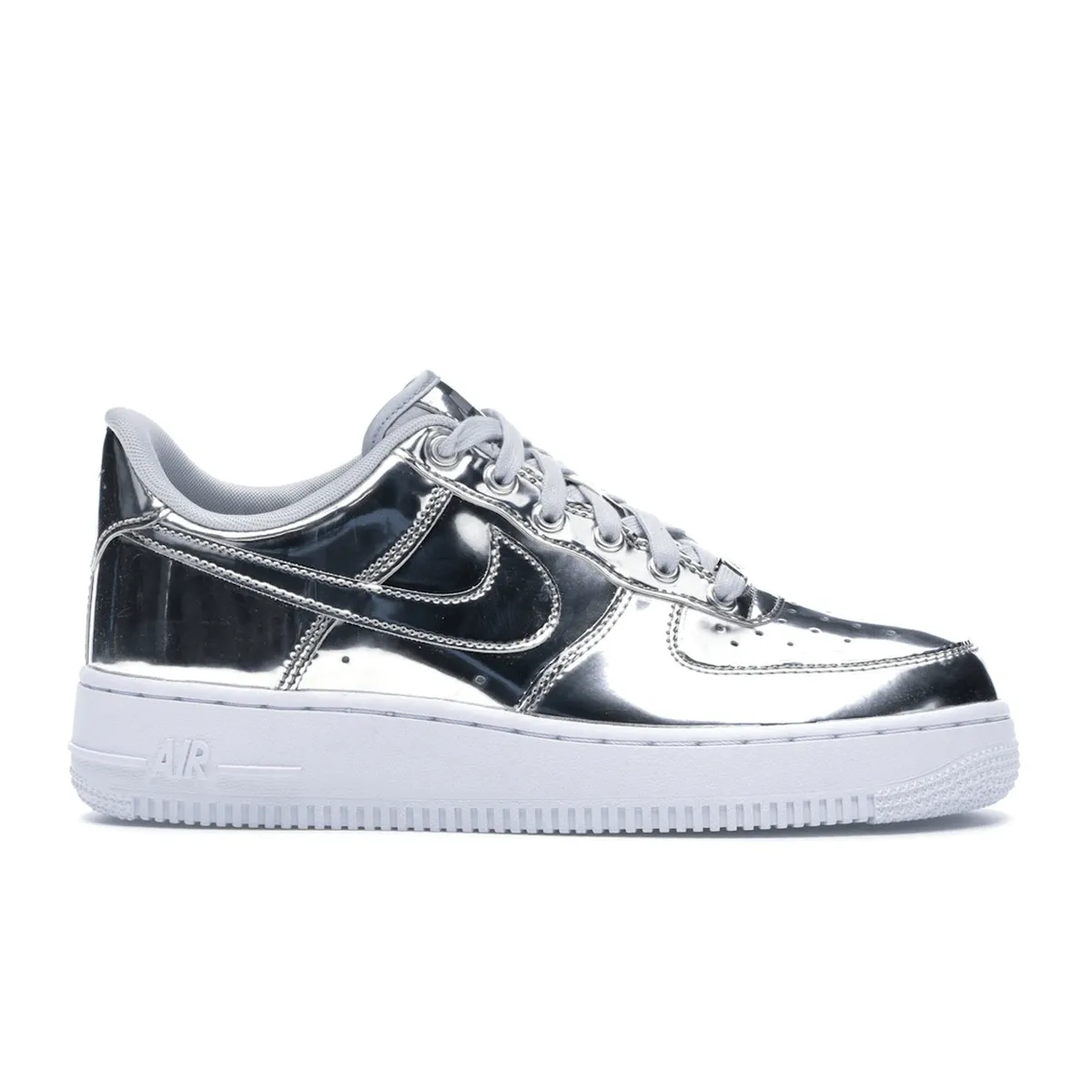 Air Force 1 Liquid Metal - Chrome Season Push