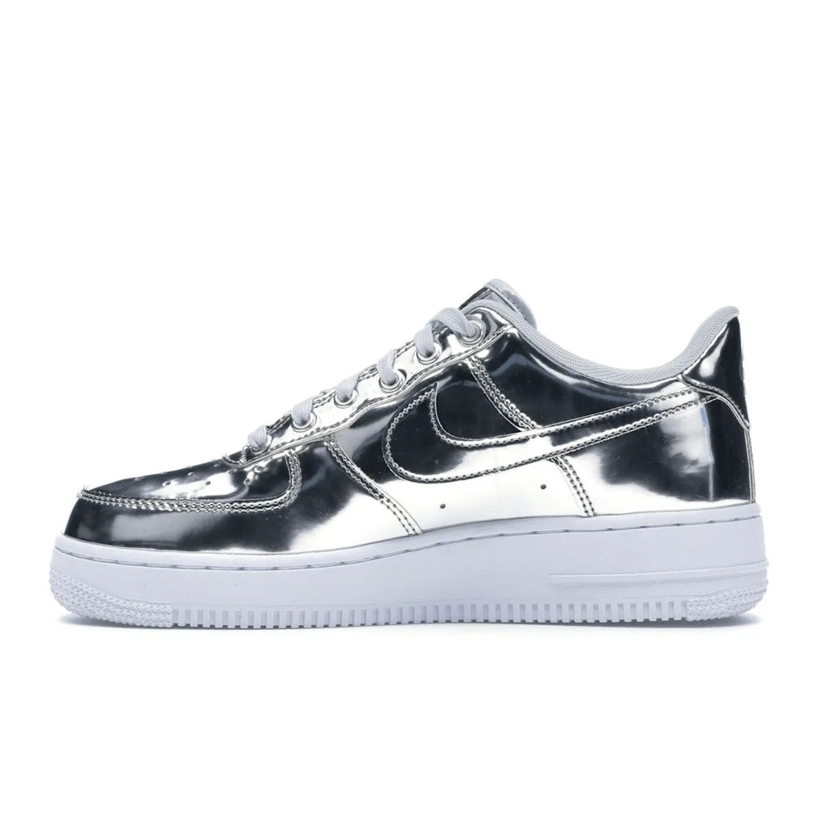 Air Force 1 Liquid Metal - Chrome Season Push