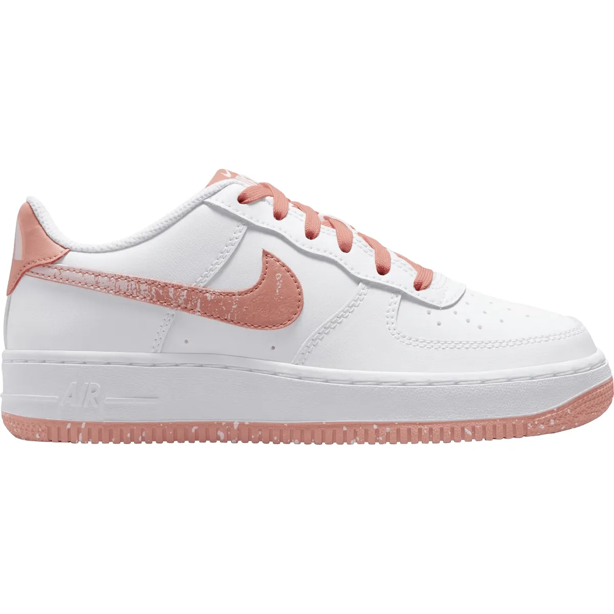Air Force 1 Low LV8 White Light Madder Roo Dual Base Chic Step