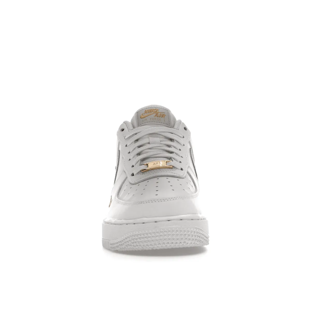 Air Force 1 Low White Grey Gold Fashion Edge