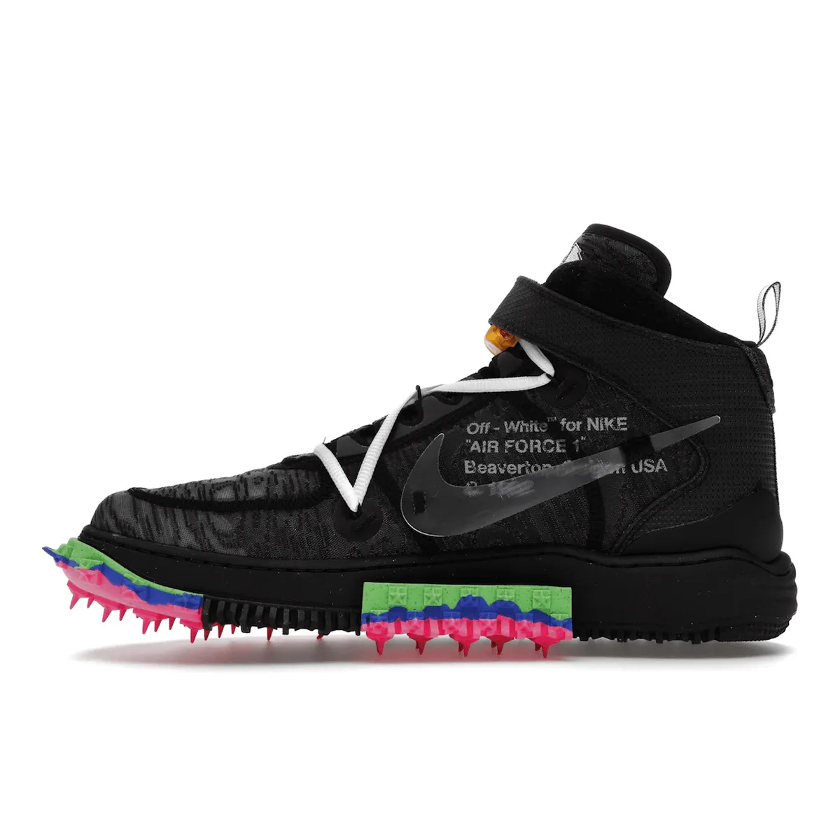 Air Force 1 Mid x Off-White Black Street Ready
