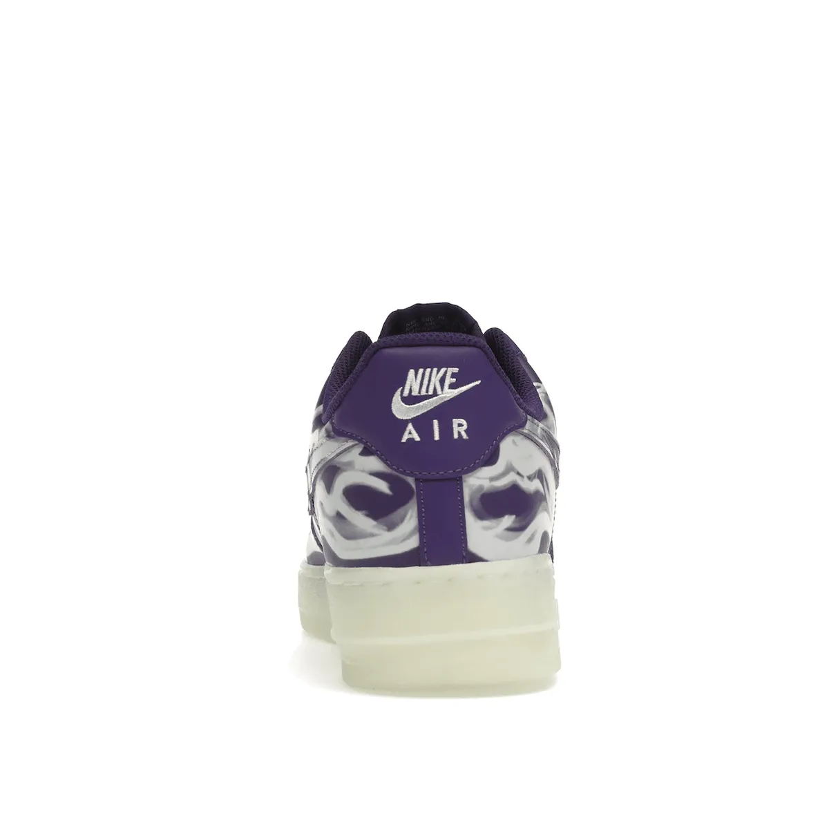 Air Force 1 Purple Skeleton Halloween Weekend Step