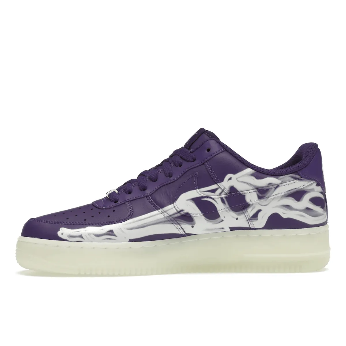 Air Force 1 Purple Skeleton Halloween Weekend Step