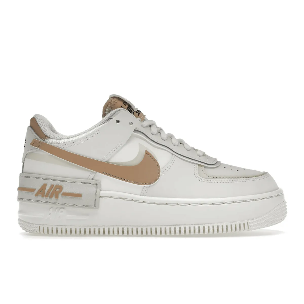 Air Force 1 Shadow Fossil Light Bone Weekend Shine